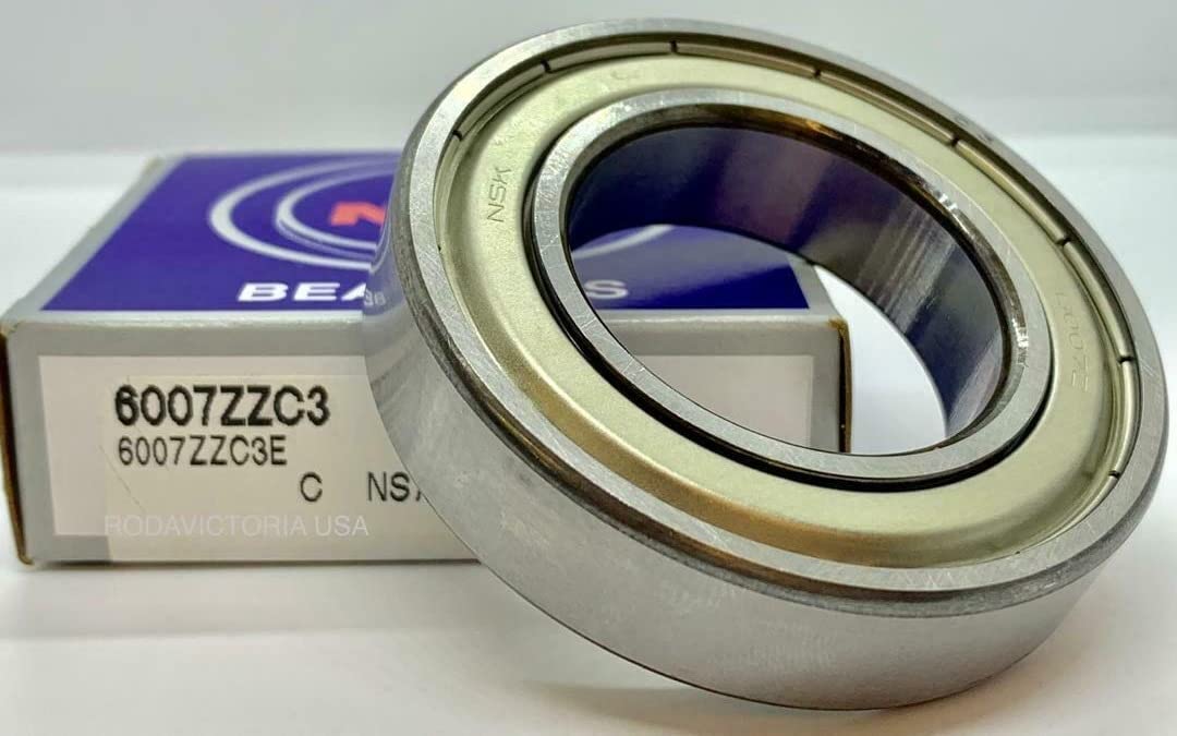 roooms　pg5 17-6レジン12角軸　ステンレススリット加工 NSK 6007 ZZ Deep Groove Radial Ball Bearing 35x62x14mm Same